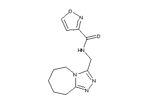Image of N-(6,7,8,9-tetrahydro-5H-[1,2,4]triazolo[4,3-a]azepin-3-ylmethyl)isoxazole-3-carboxamide