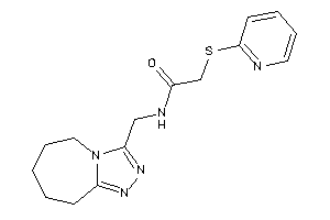 Image of 2-(2-pyridylthio)-N-(6,7,8,9-tetrahydro-5H-[1,2,4]triazolo[4,3-a]azepin-3-ylmethyl)acetamide