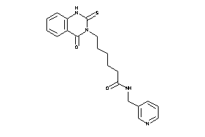 6-(4-keto-2-thioxo-1H-quinazolin-3-yl)-N-(3-pyridylmethyl)hexanamide