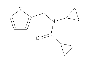 Image of N-cyclopropyl-N-(2-thenyl)cyclopropanecarboxamide