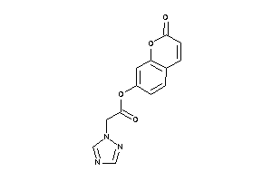 2-(1,2,4-triazol-1-yl)acetic Acid (2-ketochromen-7-yl) Ester