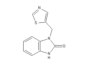 3-(thiazol-5-ylmethyl)-1H-benzimidazol-2-one