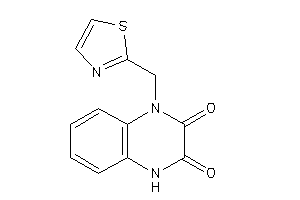 Image of 4-(thiazol-2-ylmethyl)-1H-quinoxaline-2,3-quinone