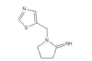 Image of [1-(thiazol-5-ylmethyl)pyrrolidin-2-ylidene]amine