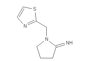Image of [1-(thiazol-2-ylmethyl)pyrrolidin-2-ylidene]amine