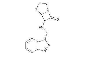 6-(benzotriazol-1-ylmethylamino)-4-thia-1-azabicyclo[3.2.0]heptan-7-one