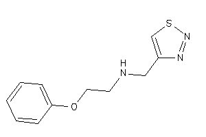 2-phenoxyethyl(thiadiazol-4-ylmethyl)amine