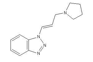1-(3-pyrrolidinoprop-1-enyl)benzotriazole
