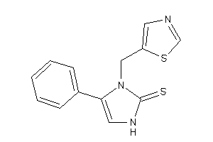 5-phenyl-1-(thiazol-5-ylmethyl)-4-imidazoline-2-thione