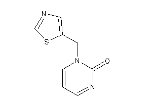1-(thiazol-5-ylmethyl)pyrimidin-2-one