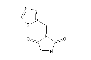 3-(thiazol-5-ylmethyl)-3-imidazoline-2,4-quinone
