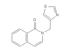Image of 2-(thiazol-4-ylmethyl)isocarbostyril