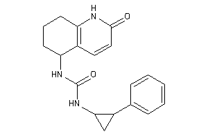 1-(2-keto-5,6,7,8-tetrahydro-1H-quinolin-5-yl)-3-(2-phenylcyclopropyl)urea