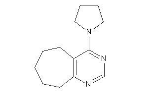 4-pyrrolidino-6,7,8,9-tetrahydro-5H-cyclohepta[d]pyrimidine