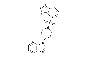 Image of 4-(4-imidazo[4,5-b]pyridin-3-ylpiperidino)sulfonylpiazthiole