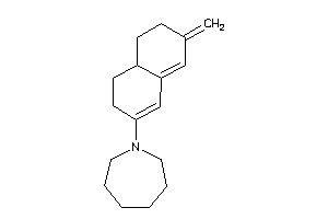 Image of 1-(7-methylene-4,4a,5,6-tetrahydro-3H-naphthalen-2-yl)azepane