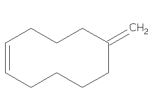 Image of 6-methylenecyclodecene