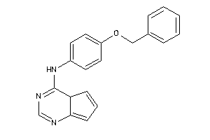 Image of 4aH-cyclopenta[d]pyrimidin-4-yl-(4-benzoxyphenyl)amine