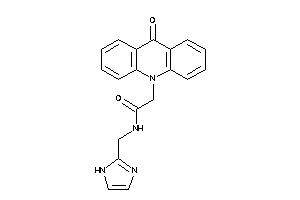 Image of N-(1H-imidazol-2-ylmethyl)-2-(9-ketoacridin-10-yl)acetamide