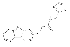 N-(1H-imidazol-2-ylmethyl)-3-pyrimido[1,2-b]indazol-3-yl-propionamide