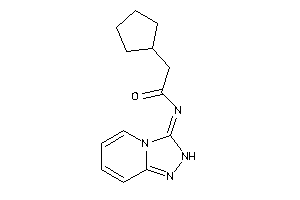 2-cyclopentyl-N-(2H-[1,2,4]triazolo[4,3-a]pyridin-3-ylidene)acetamide