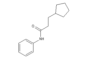 3-cyclopentyl-N-phenyl-propionamide