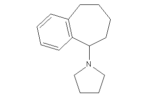 1-(6,7,8,9-tetrahydro-5H-benzocyclohepten-9-yl)pyrrolidine