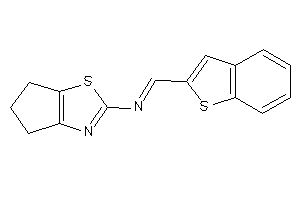 Benzothiophen-2-ylmethylene(5,6-dihydro-4H-cyclopenta[d]thiazol-2-yl)amine