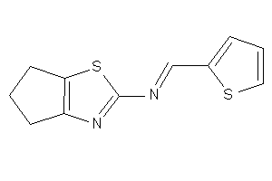 5,6-dihydro-4H-cyclopenta[d]thiazol-2-yl(2-thenylidene)amine