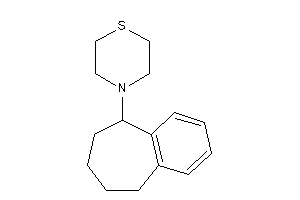 4-(6,7,8,9-tetrahydro-5H-benzocyclohepten-9-yl)thiomorpholine