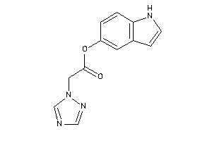 2-(1,2,4-triazol-1-yl)acetic Acid 1H-indol-5-yl Ester