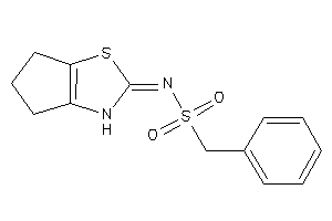 1-phenyl-N-(3,4,5,6-tetrahydrocyclopenta[d]thiazol-2-ylidene)methanesulfonamide