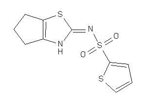 N-(3,4,5,6-tetrahydrocyclopenta[d]thiazol-2-ylidene)thiophene-2-sulfonamide