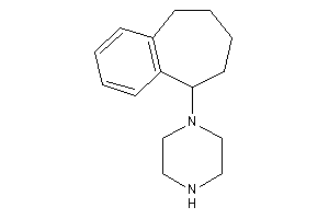 Image of 1-(6,7,8,9-tetrahydro-5H-benzocyclohepten-9-yl)piperazine