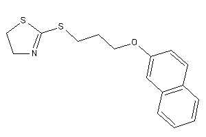 2-[3-(2-naphthoxy)propylthio]-2-thiazoline