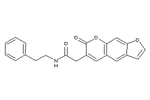 2-(7-ketofuro[3,2-g]chromen-6-yl)-N-phenethyl-acetamide