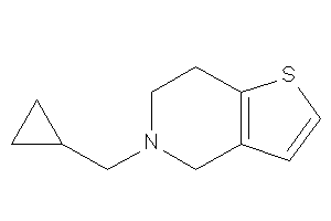 Image of 5-(cyclopropylmethyl)-6,7-dihydro-4H-thieno[3,2-c]pyridine