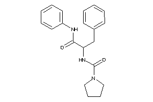 Image of N-(2-anilino-1-benzyl-2-keto-ethyl)pyrrolidine-1-carboxamide