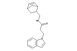 N-(5-bicyclo[2.2.1]hept-2-enylmethyl)-3-indol-1-yl-propionamide