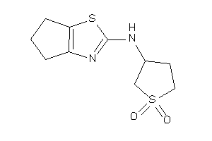 Image of 5,6-dihydro-4H-cyclopenta[d]thiazol-2-yl-(1,1-diketothiolan-3-yl)amine