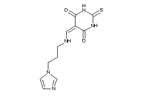 5-[(3-imidazol-1-ylpropylamino)methylene]-2-thioxo-hexahydropyrimidine-4,6-quinone