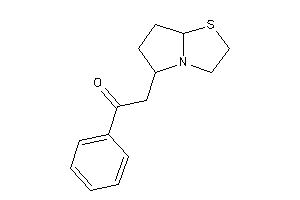 2-(2,3,5,6,7,7a-hexahydropyrrolo[2,1-b]thiazol-5-yl)-1-phenyl-ethanone