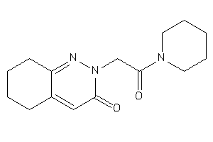 2-(2-keto-2-piperidino-ethyl)-5,6,7,8-tetrahydrocinnolin-3-one