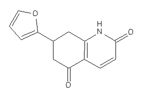 Image of 7-(2-furyl)-1,6,7,8-tetrahydroquinoline-2,5-quinone