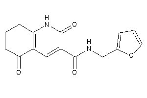 N-(2-furfuryl)-2,5-diketo-1,6,7,8-tetrahydroquinoline-3-carboxamide