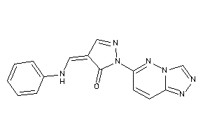 Image of 4-(anilinomethylene)-2-([1,2,4]triazolo[3,4-f]pyridazin-6-yl)-2-pyrazolin-3-one