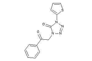 1-phenacyl-4-(2-thienyl)tetrazol-5-one