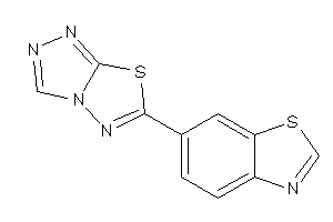 6-([1,2,4]triazolo[3,4-b][1,3,4]thiadiazol-6-yl)-1,3-benzothiazole