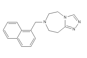 7-(1-naphthylmethyl)-5,6,8,9-tetrahydro-[1,2,4]triazolo[3,4-g][1,4]diazepine