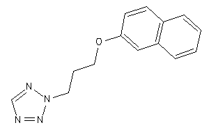 Image of 2-[3-(2-naphthoxy)propyl]tetrazole